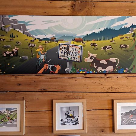 Bas De Chalet Au Coeur Des Aravis, Entre Lac Et Montagne サン・ジャン・ド・シックス エクステリア 写真