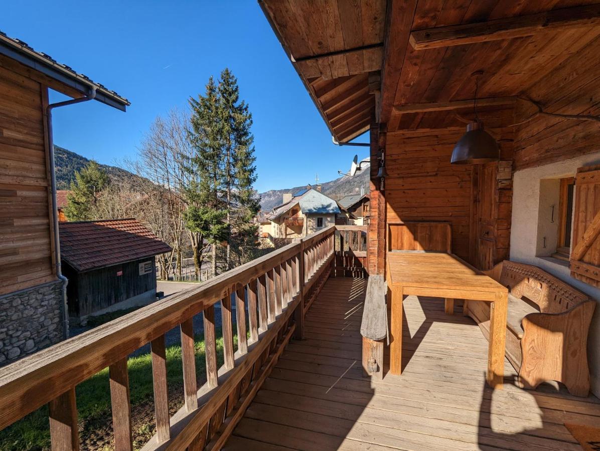 Bas De Chalet Au Coeur Des Aravis, Entre Lac Et Montagne サン・ジャン・ド・シックス エクステリア 写真